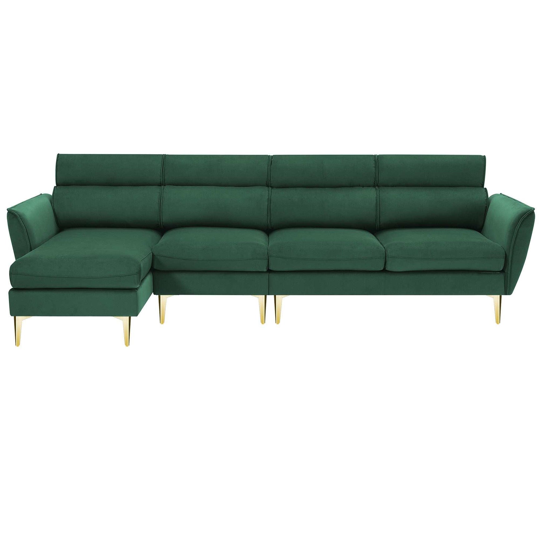 Imperial Convertible Flannel Sectional Sofa Left/Right Chaise for Flexibility - Ornate Home