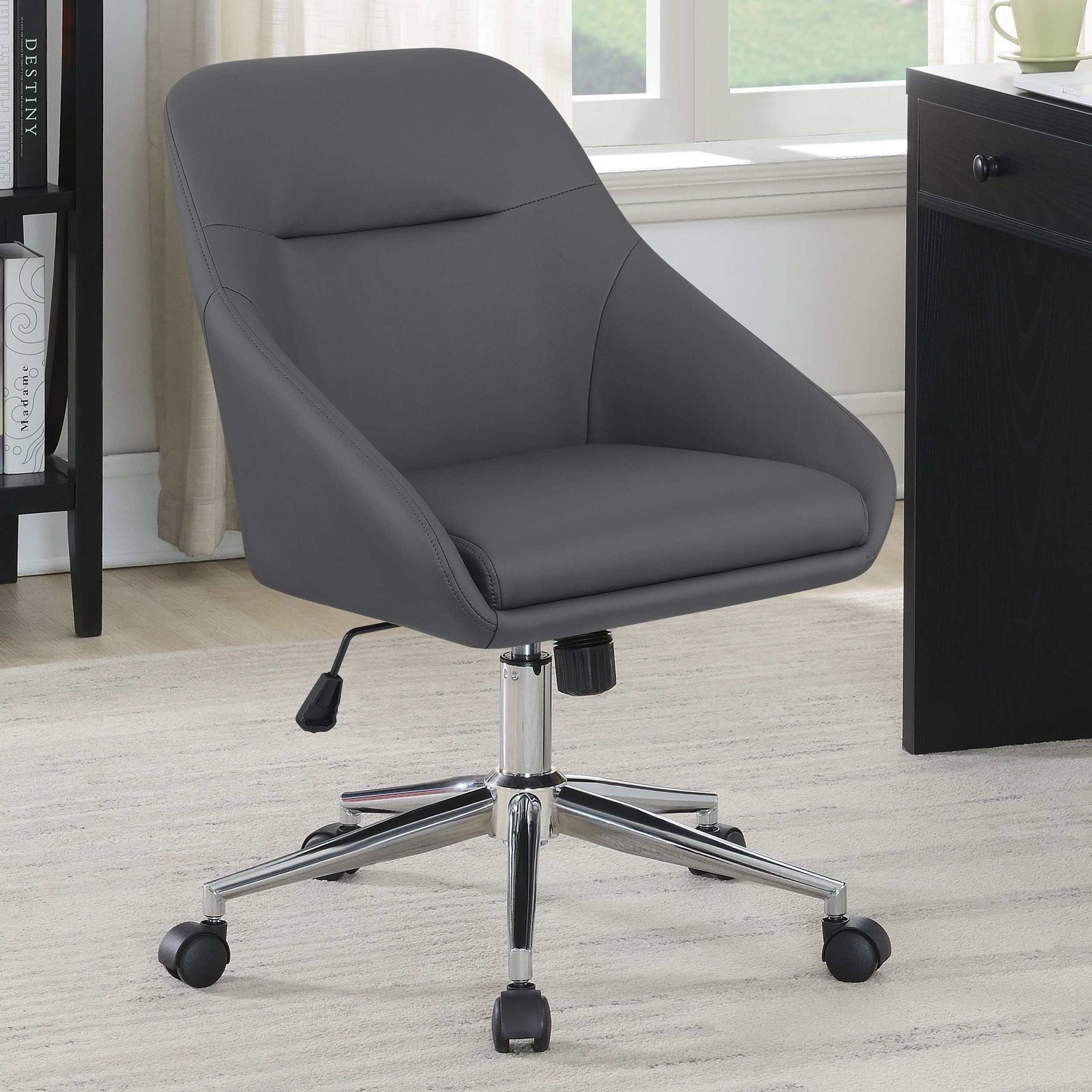 Jackman Grey Office Chair - Ornate Home