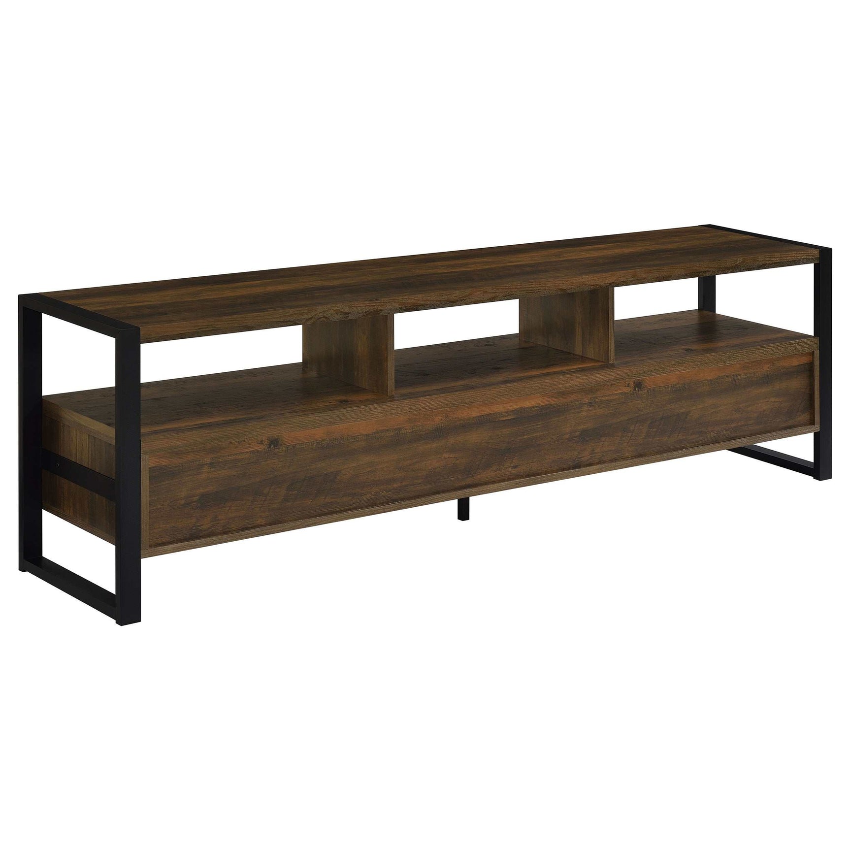 James Dark Pine 71" Tv Stand - Ornate Home