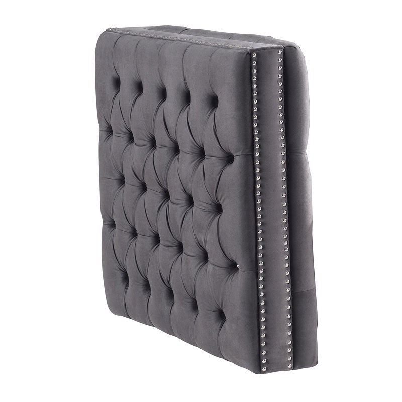 Jaszira Gray Velvet Modular Sofa Units / Create your own Style - Ornate Home