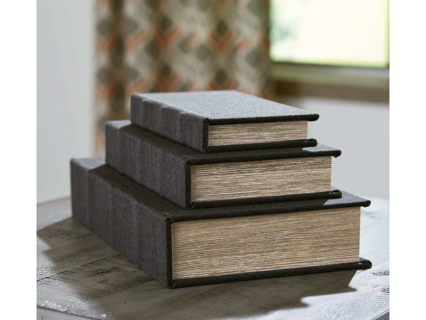 Jolina Black Box (Set of 3) - Ornate Home