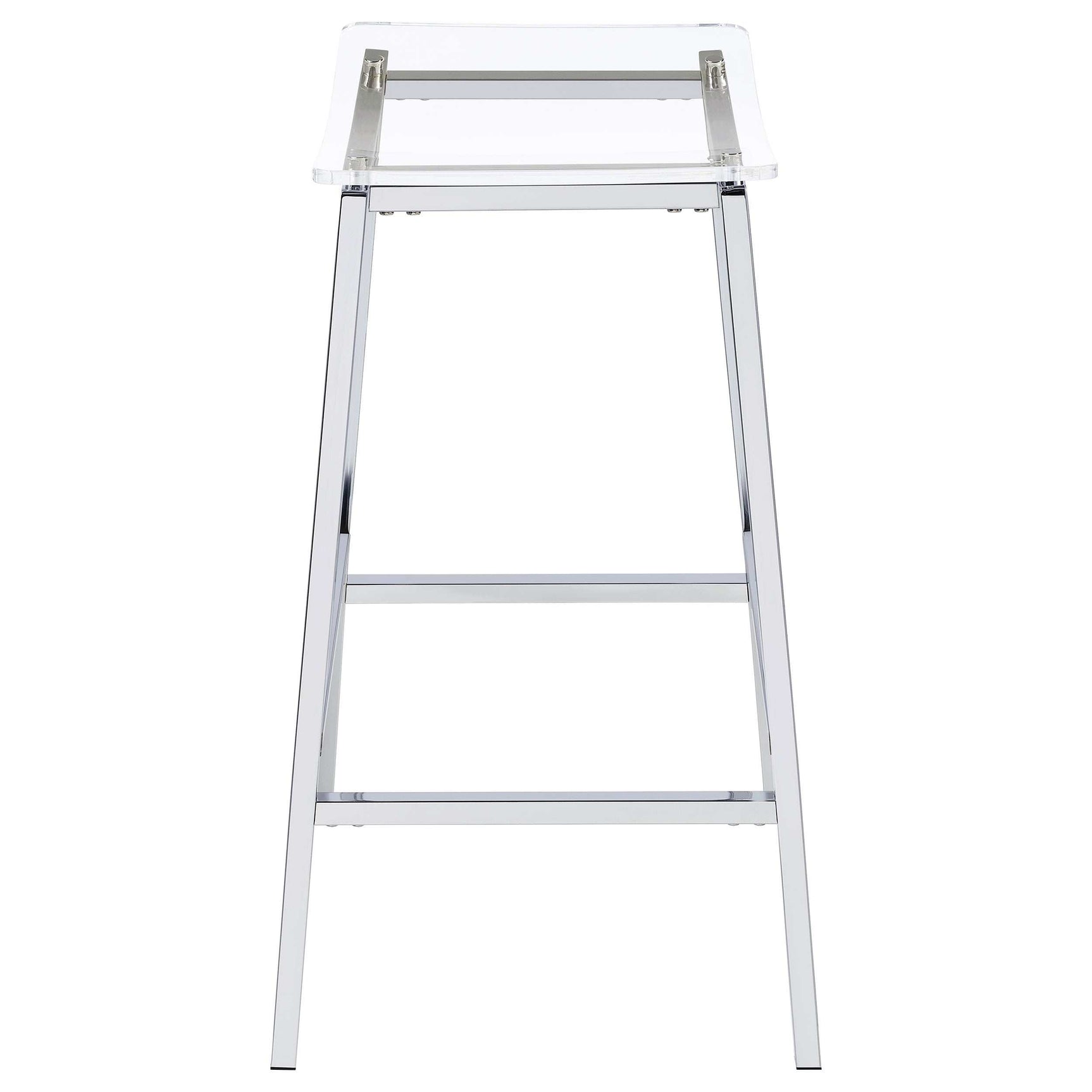 Jovani Silver Bar Stool - Ornate Home