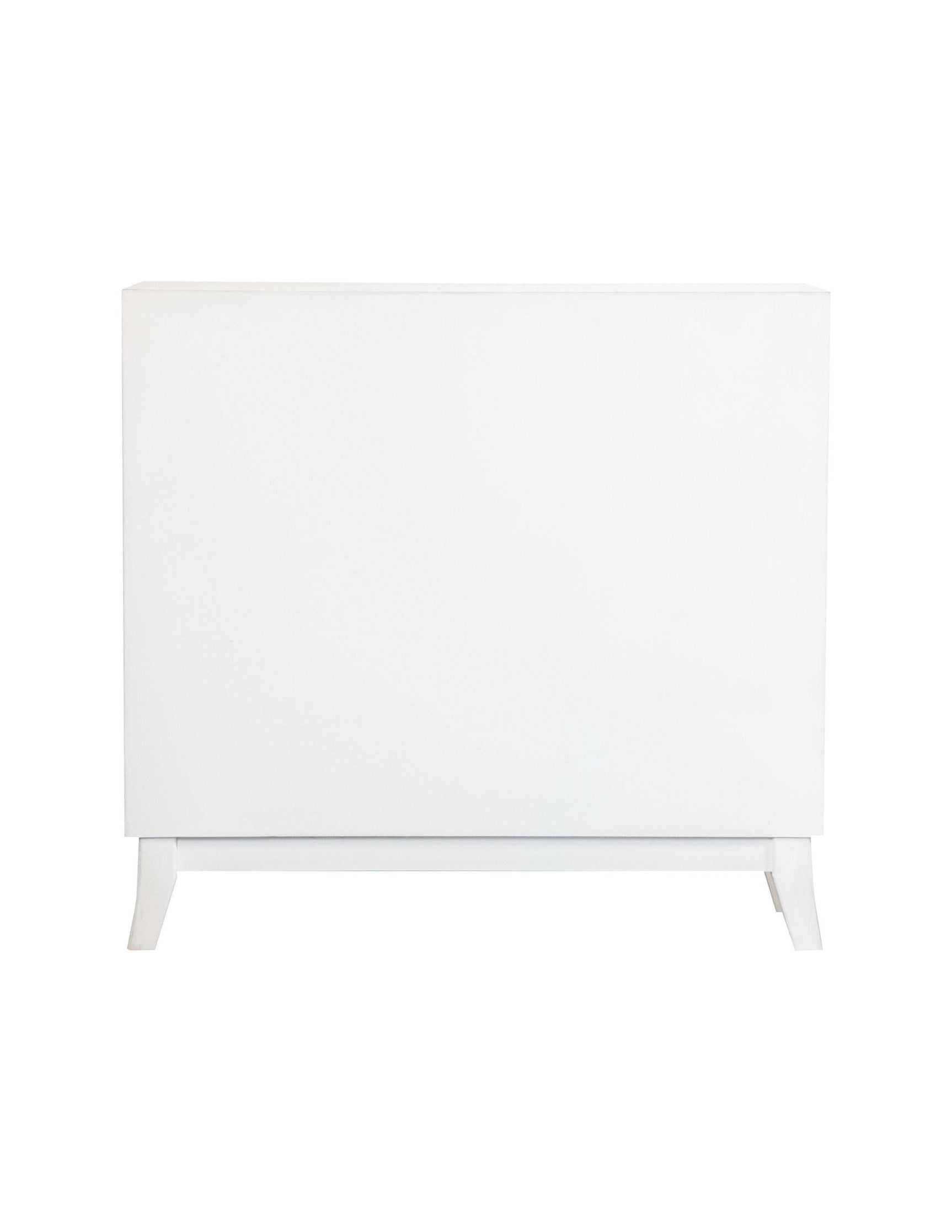 Kati White Accent Cabinet - Ornate Home