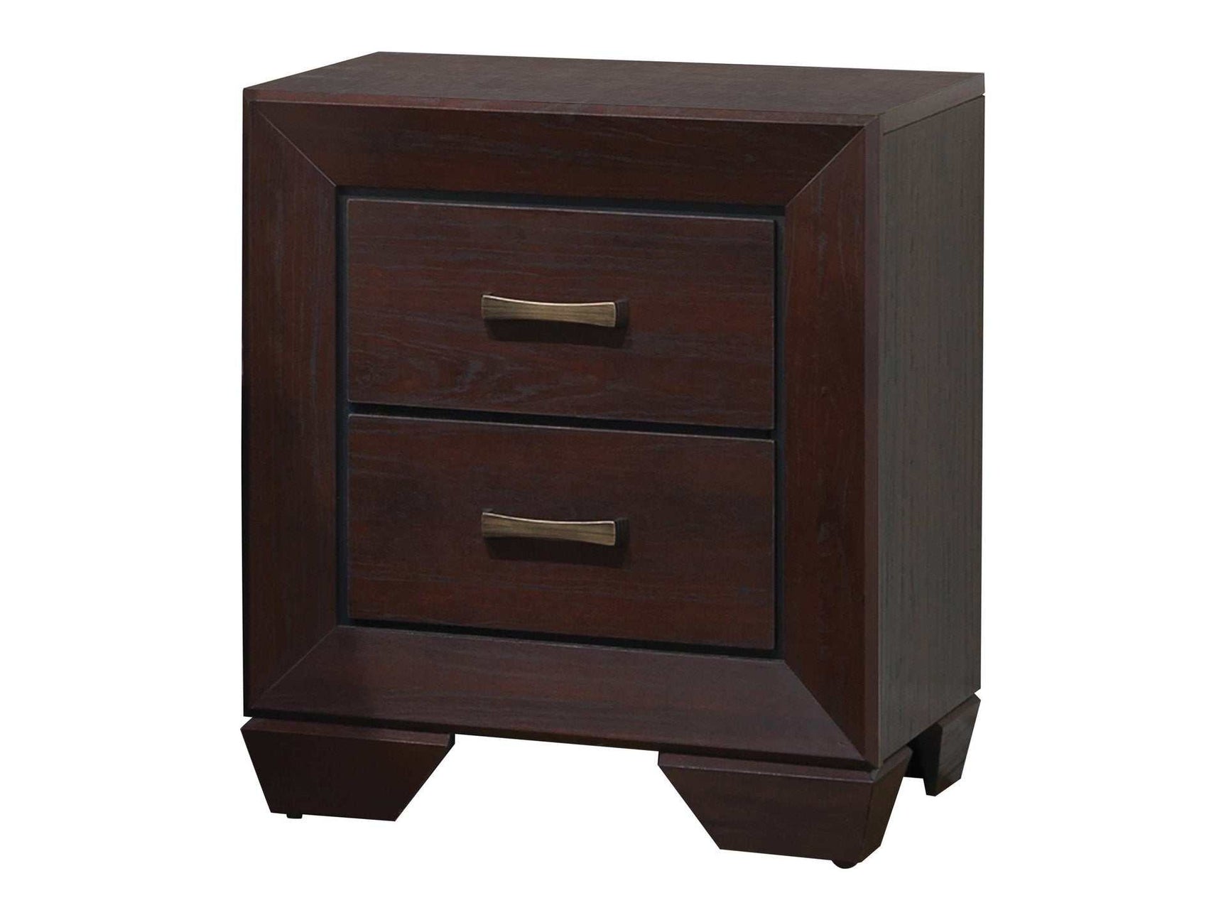 Kauffman Dark Cocoa Nightstand - Ornate Home
