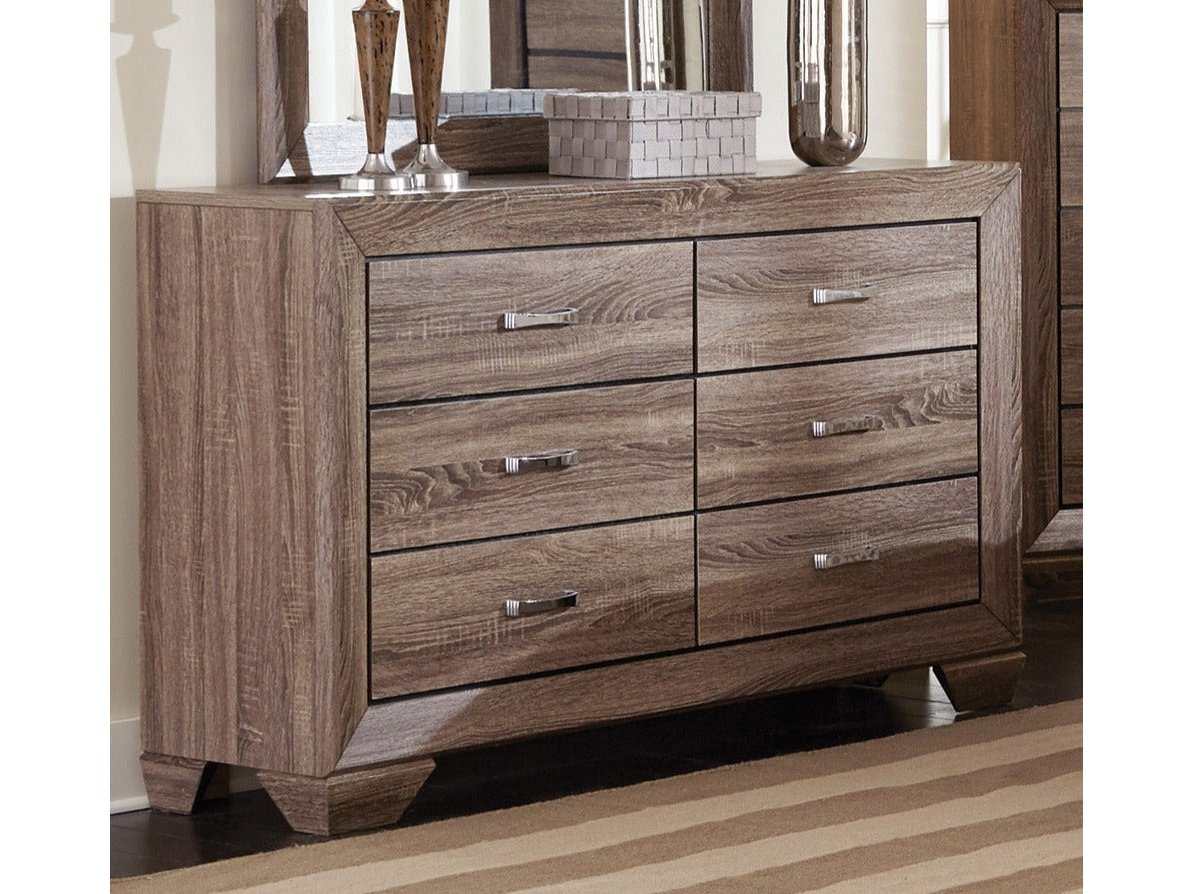 Coaster Kauffman Washed Taupe Dresser | Ornate Home