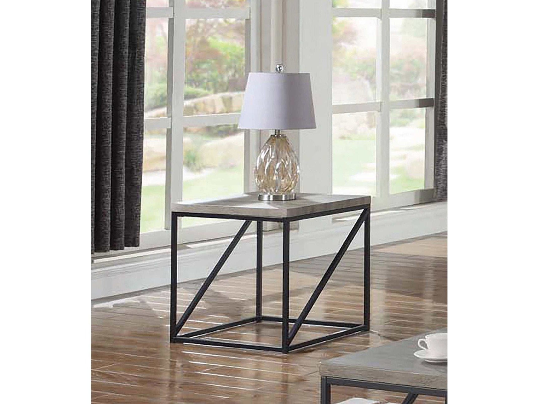 Kavan Sonoma Grey End Table - Ornate Home