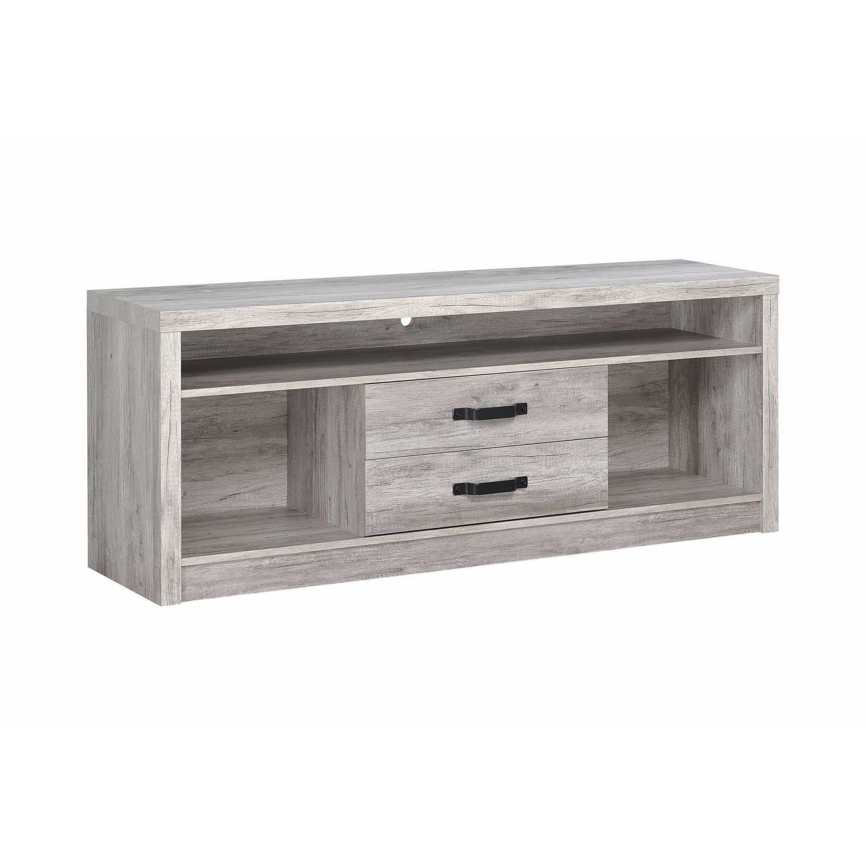 Kayla Grey Driftwood TV Console - Ornate Home