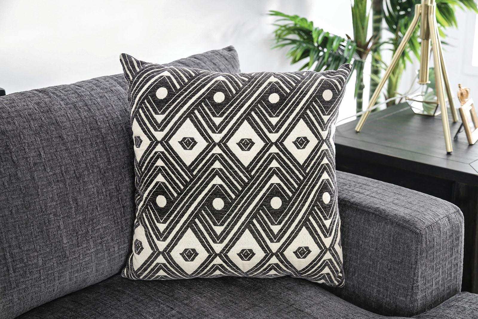 Kaylee Gray 3pc LAF Sectional Sofa - Ornate Home