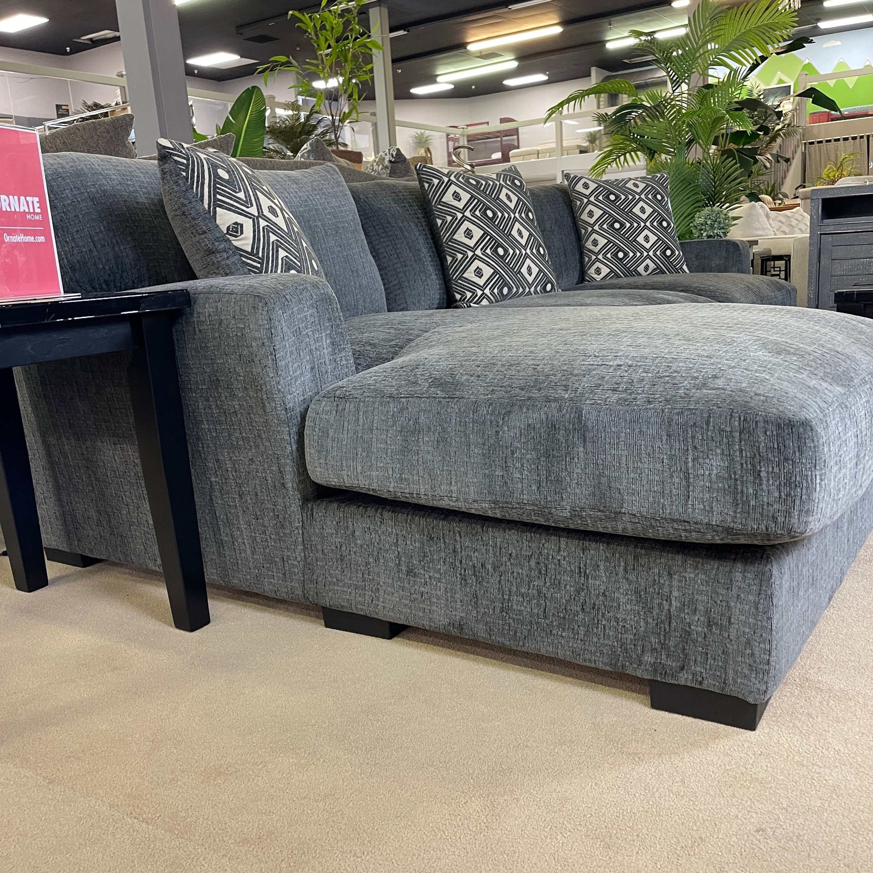 Kaylee Gray LAF Sectional Sofa (2pc) - Ornate Home