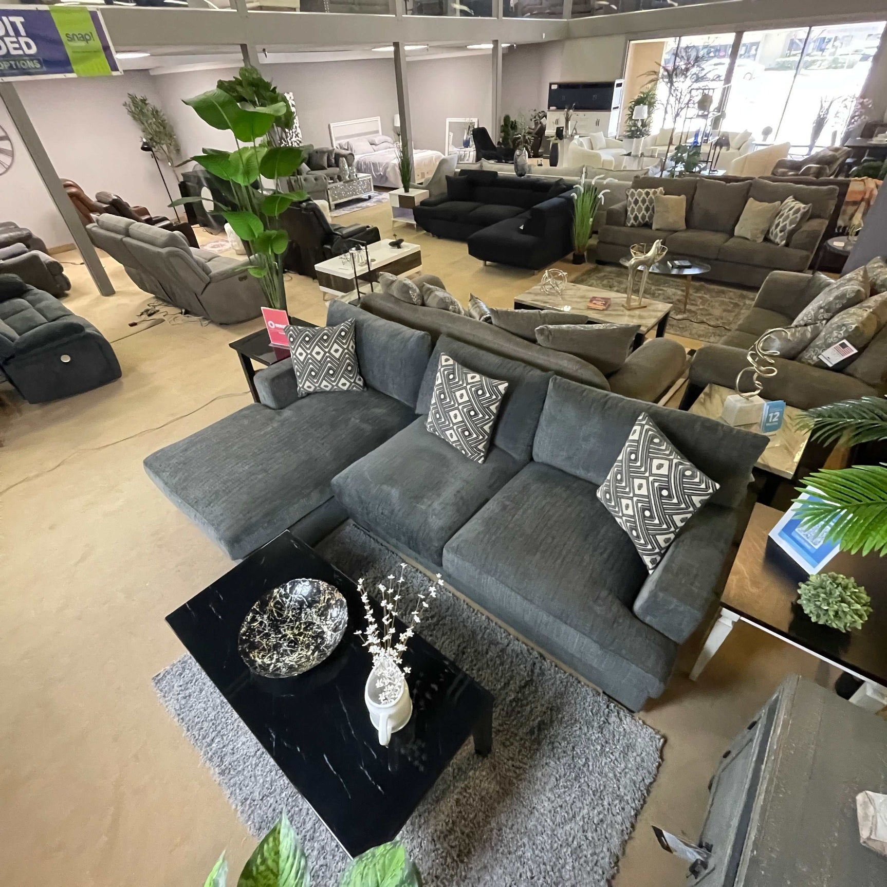 Kaylee Gray LAF Sectional Sofa (2pc) - Ornate Home