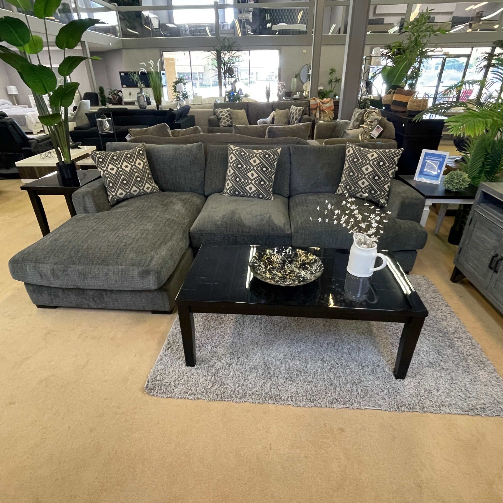 Kaylee Gray LAF Sectional Sofa (2pc) - Ornate Home