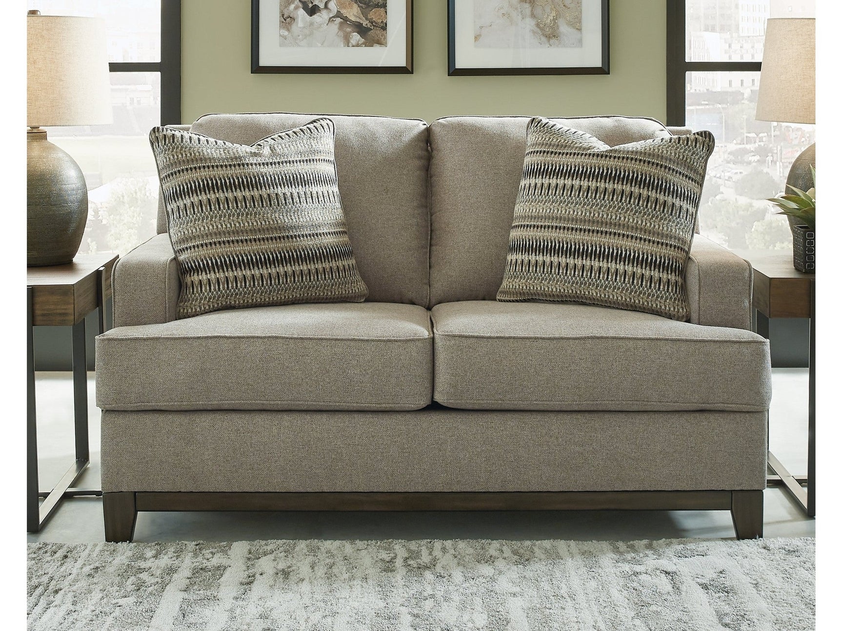 Kaywood Granite Loveseat - Ornate Home