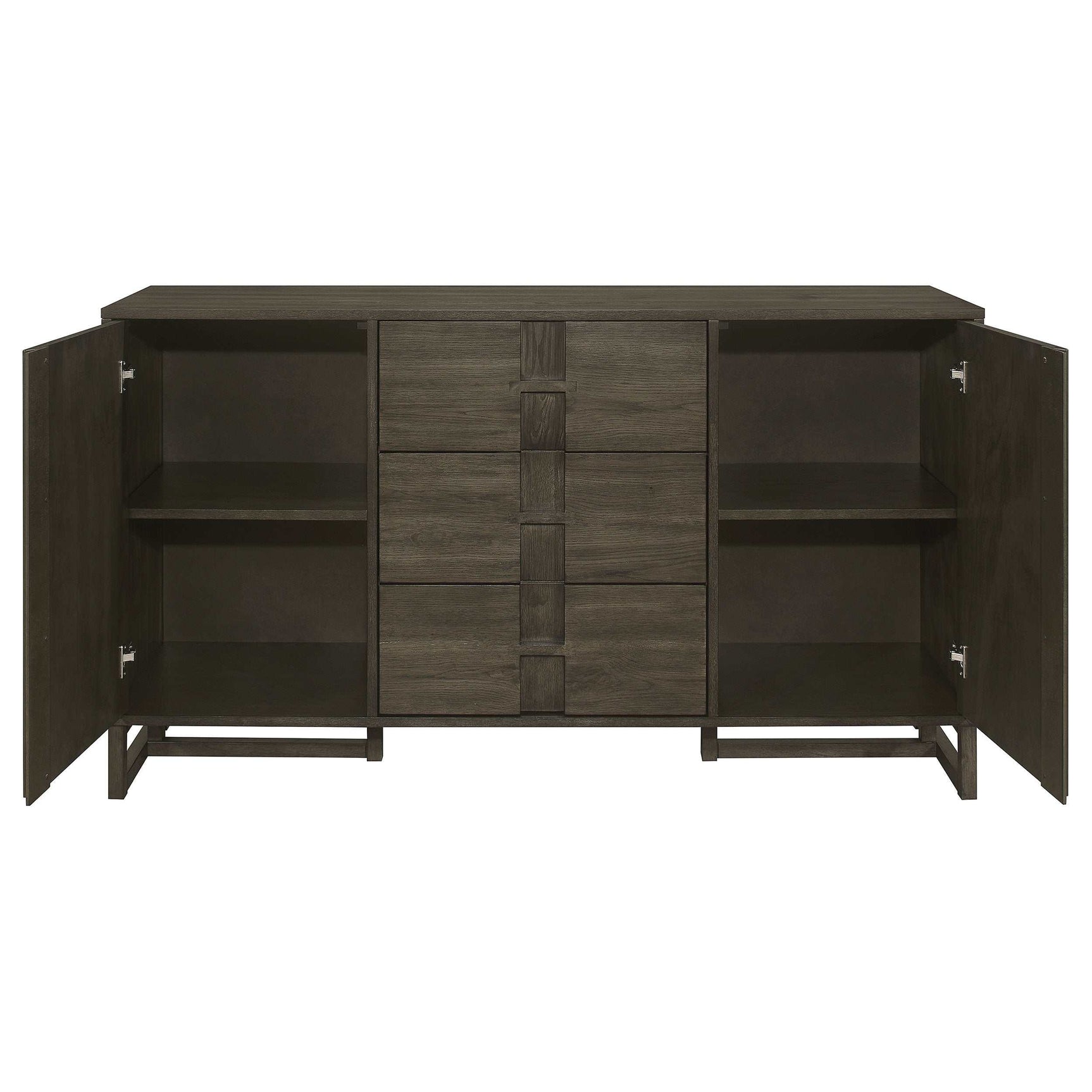 Kelly Dark Grey Sideboard - Ornate Home