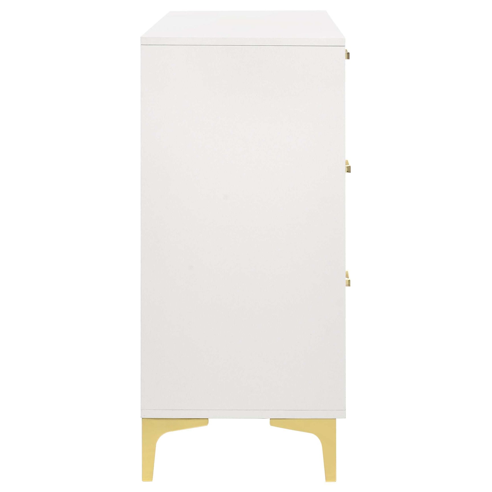 Kendall White / Gold Dresser - Ornate Home