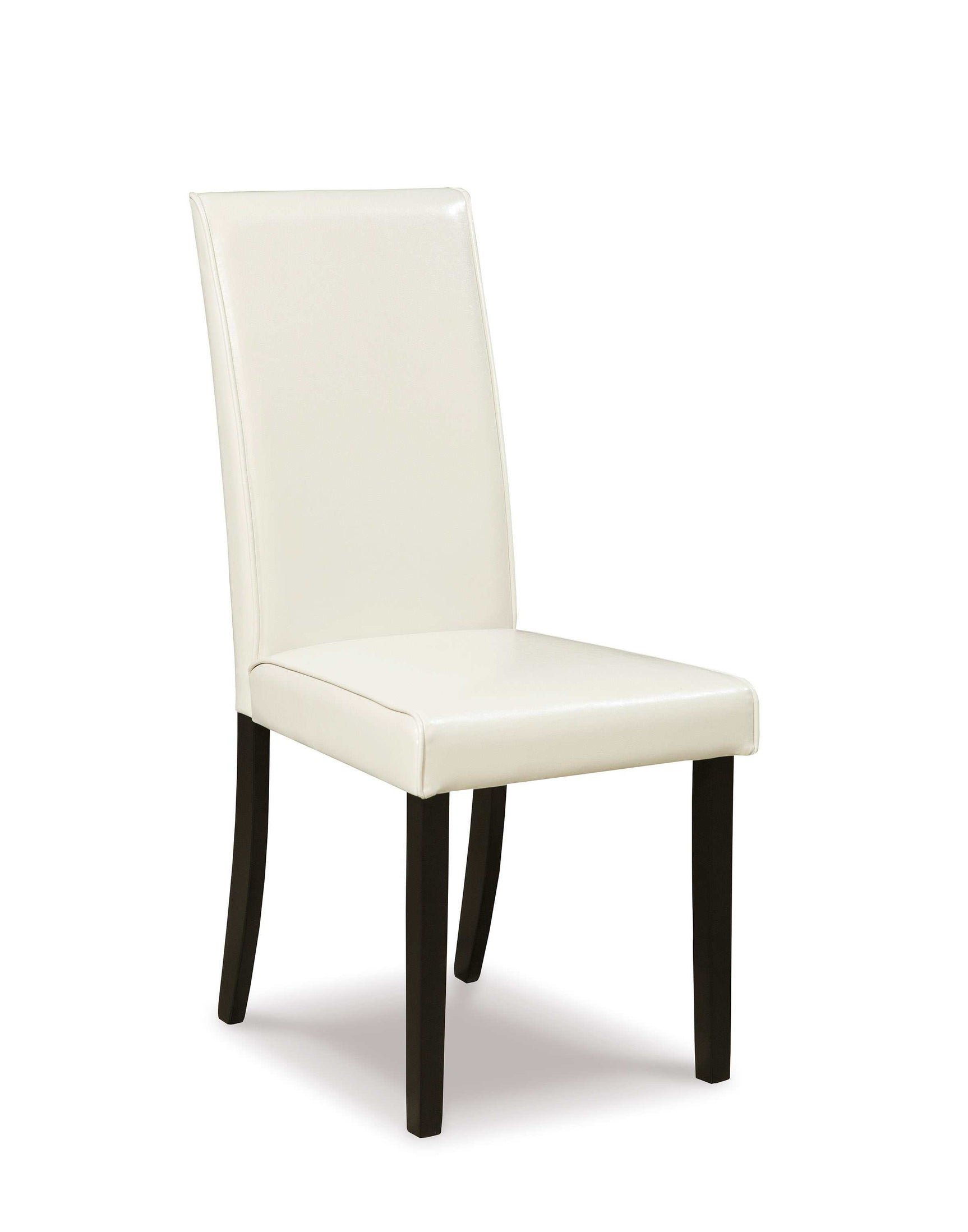 Kimonte Ivory Faux Leather Dining Chair (Set of 2) - Ornate Home