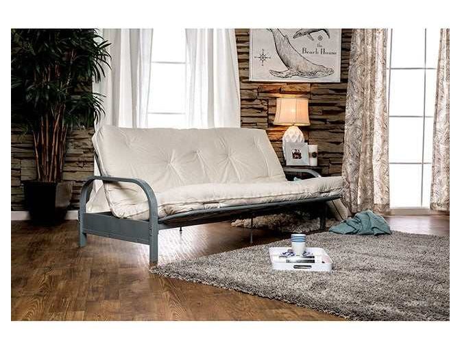 Knox White 8" White Futon Mattress - Ornate Home