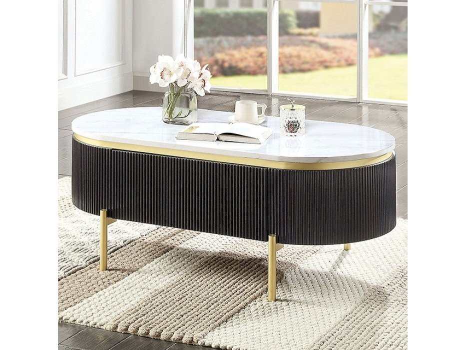 Koblenz Dark Walnut Coffee Table - Ornate Home