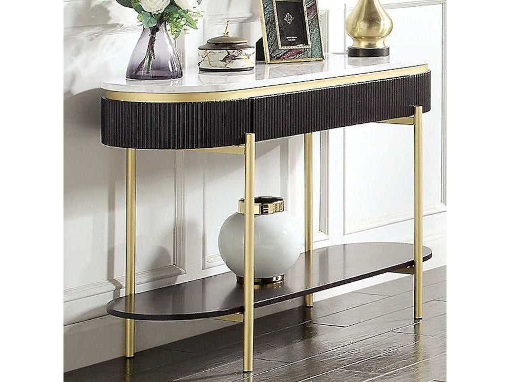 Koblenz Dark Walnut Sofa Table - Ornate Home