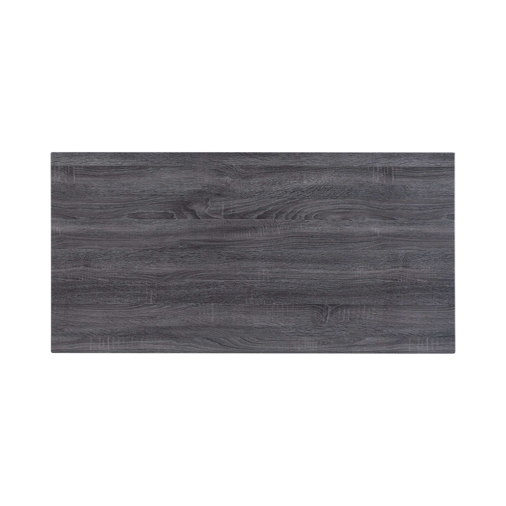 Kravitz Weathered Grey & Chrome Writing Desk - Ornate Home