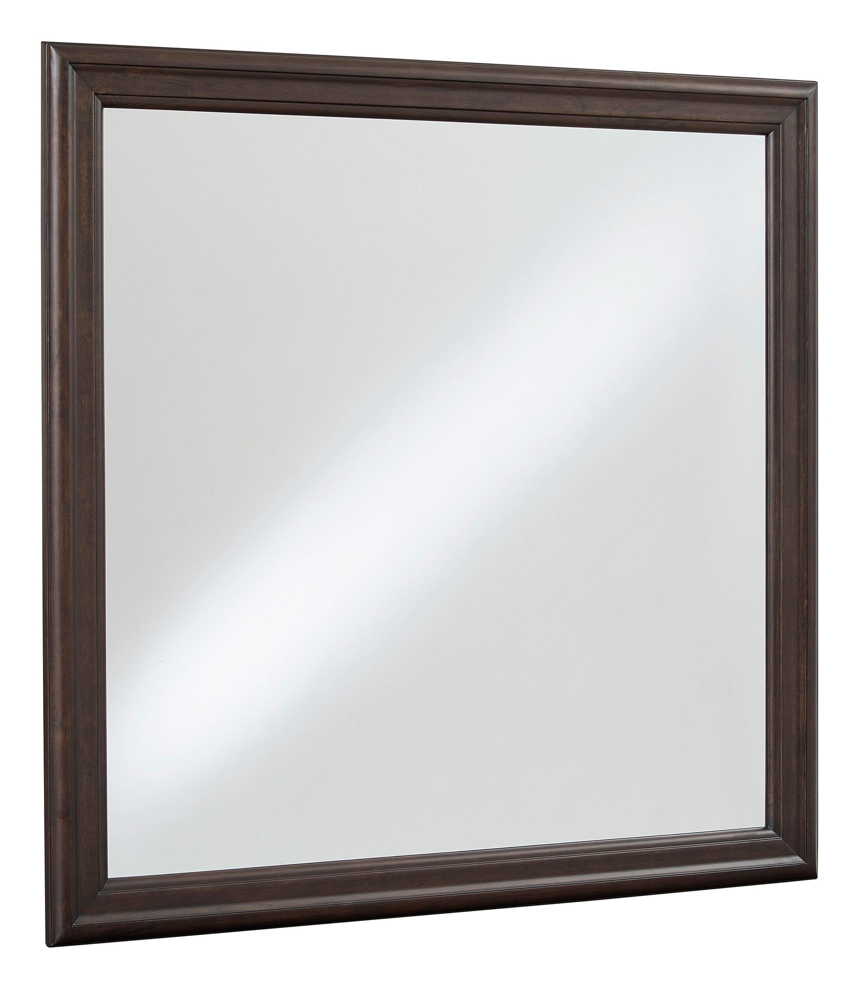 Leewarden Dark Brown Bedroom Mirror - Ornate Home