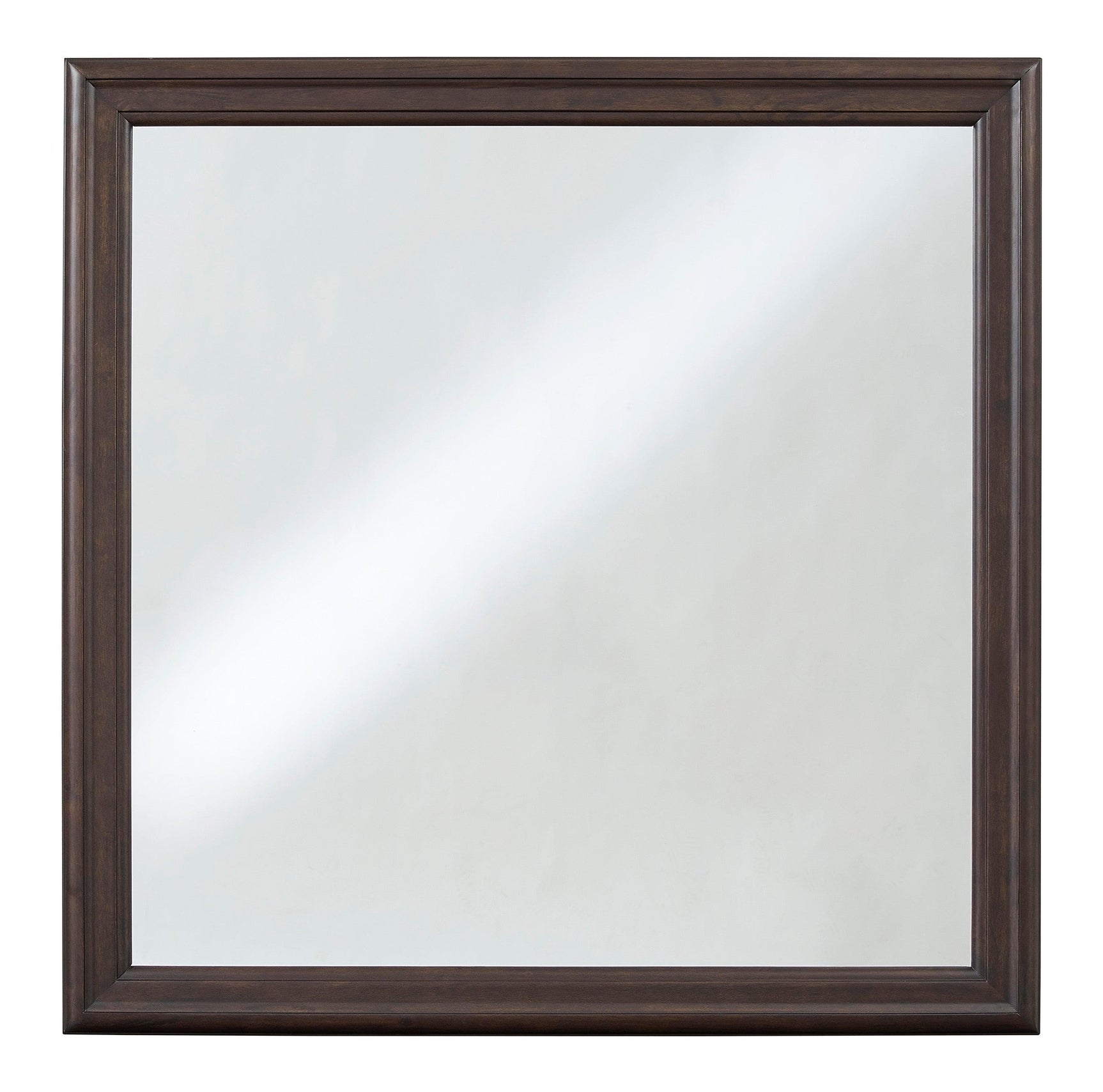 Leewarden Dark Brown Bedroom Mirror - Ornate Home