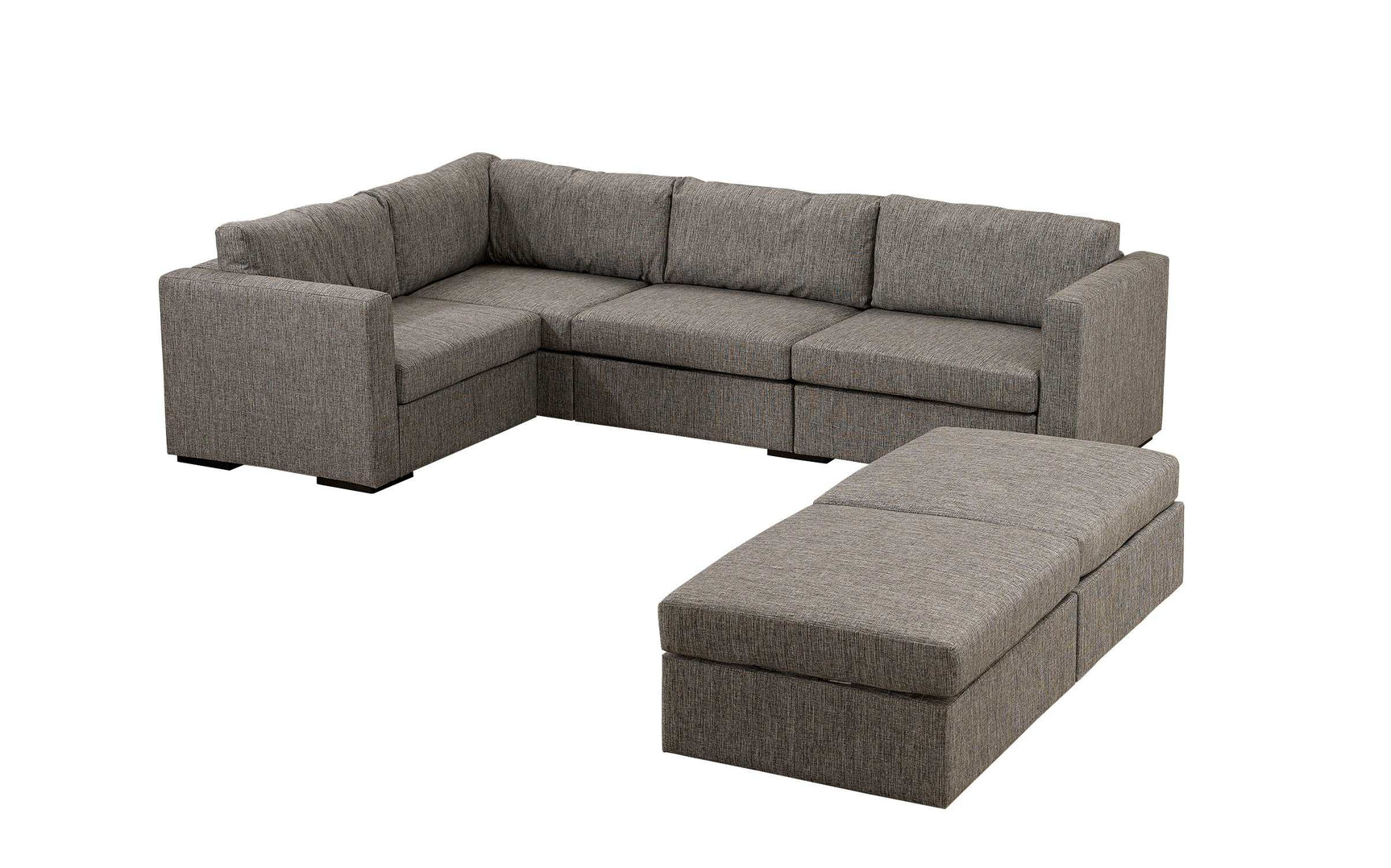 Lego Divan Gray Modular Sectional Create your own Style - Ornate Home