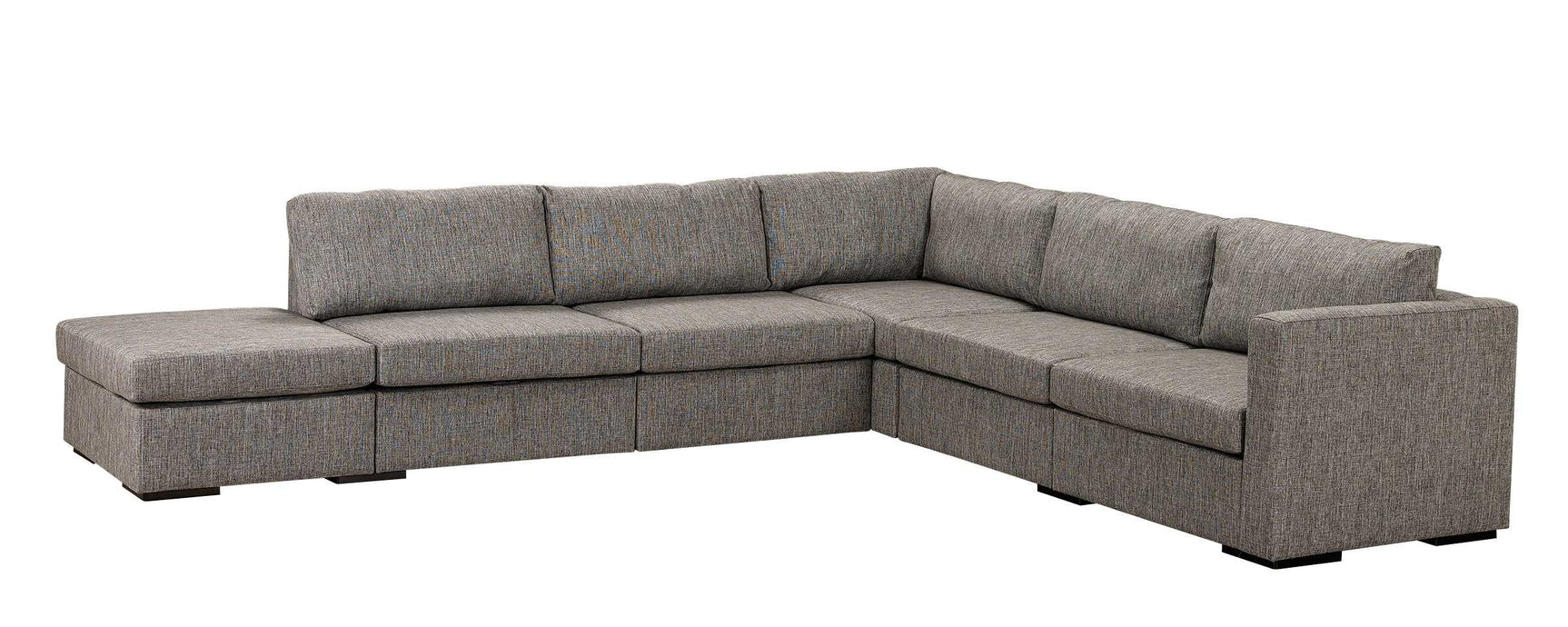 Lego Divan Gray Modular Sectional Pre-Sets - Ornate Home