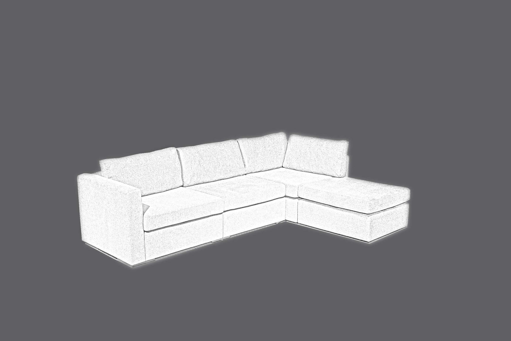 Lego Divan Ivory Modular Sectional Create your own Style - Ornate Home