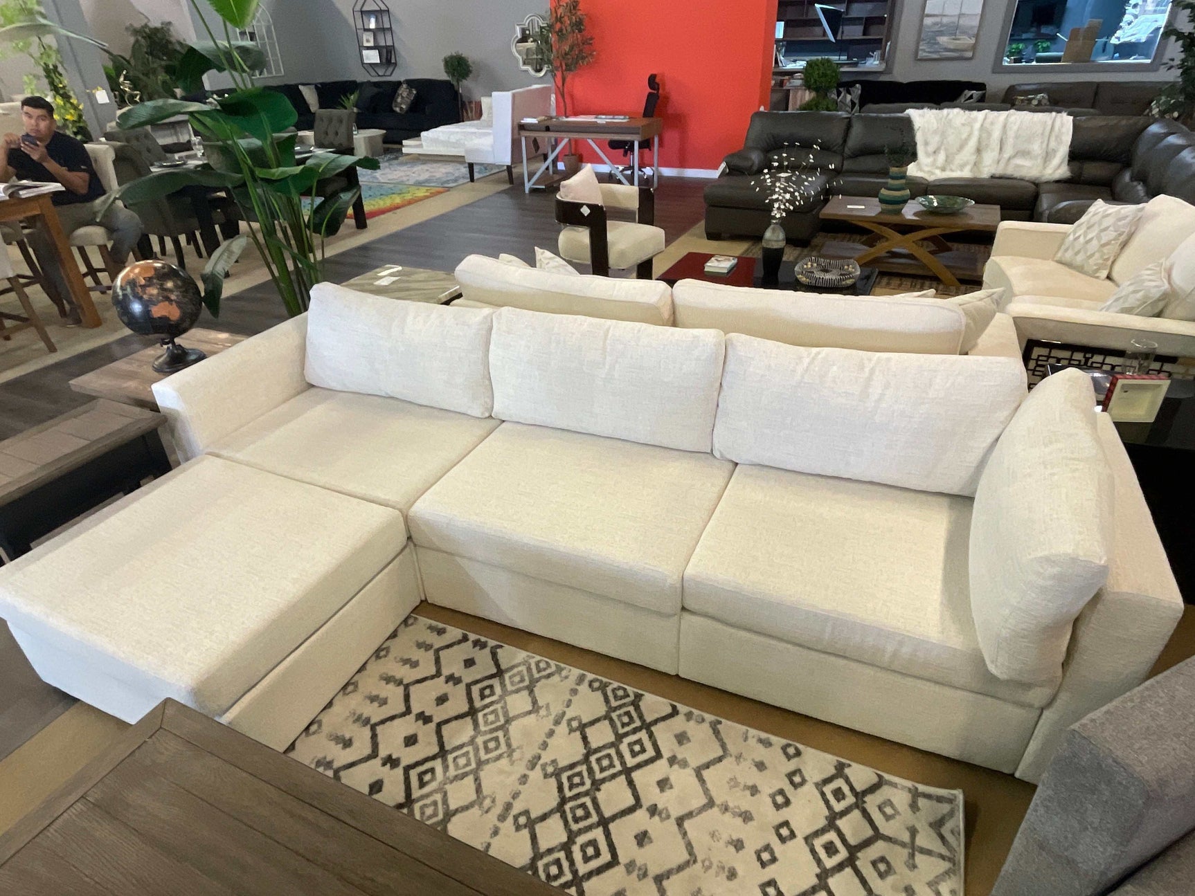 Lego Divan Ivory Modular Sectional Create your own Style - Ornate Home