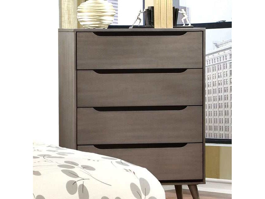 Lennart Gray Chest - Ornate Home