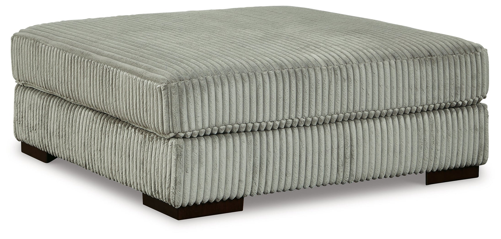 Lindyn Fog Oversized Accent Ottoman - Ornate Home