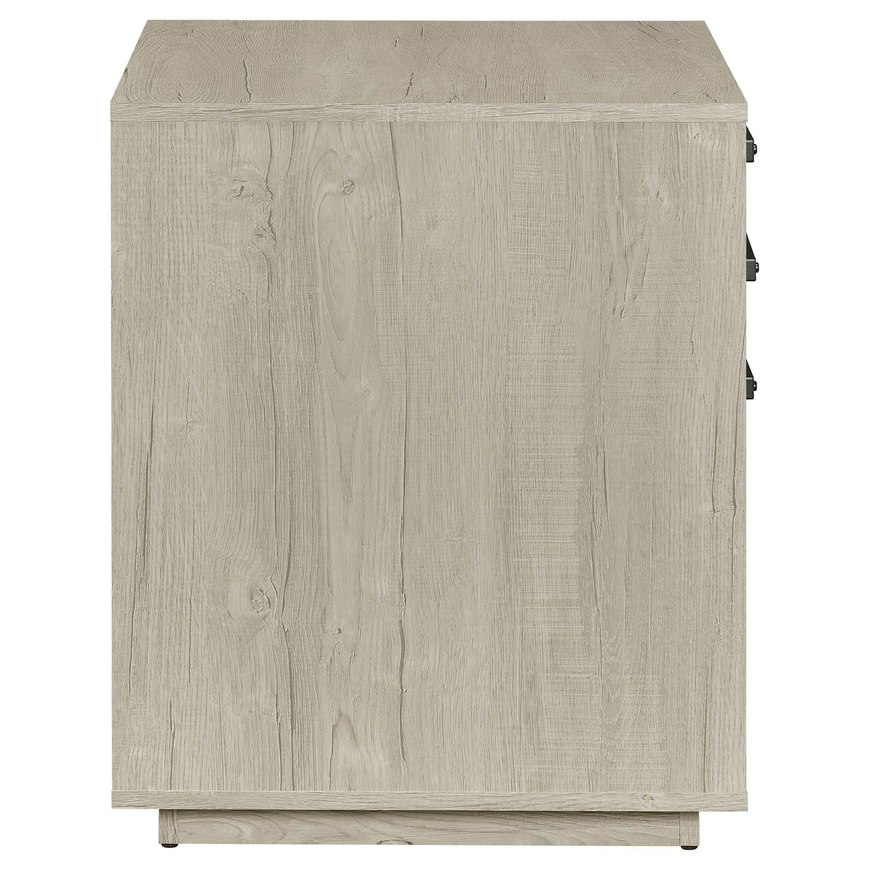 Loomis Whitewashed Grey File Cabinet - Ornate Home