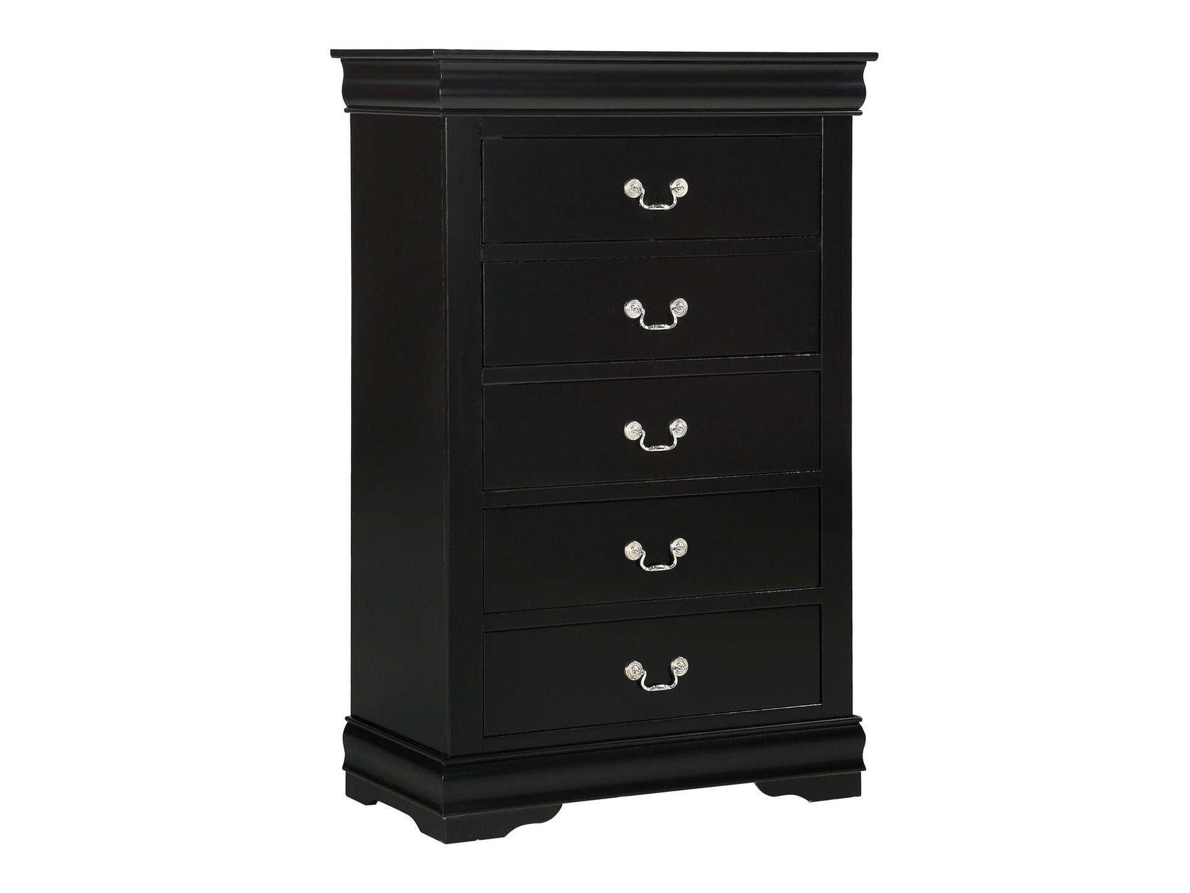 Louis Philip Black Chest - Ornate Home