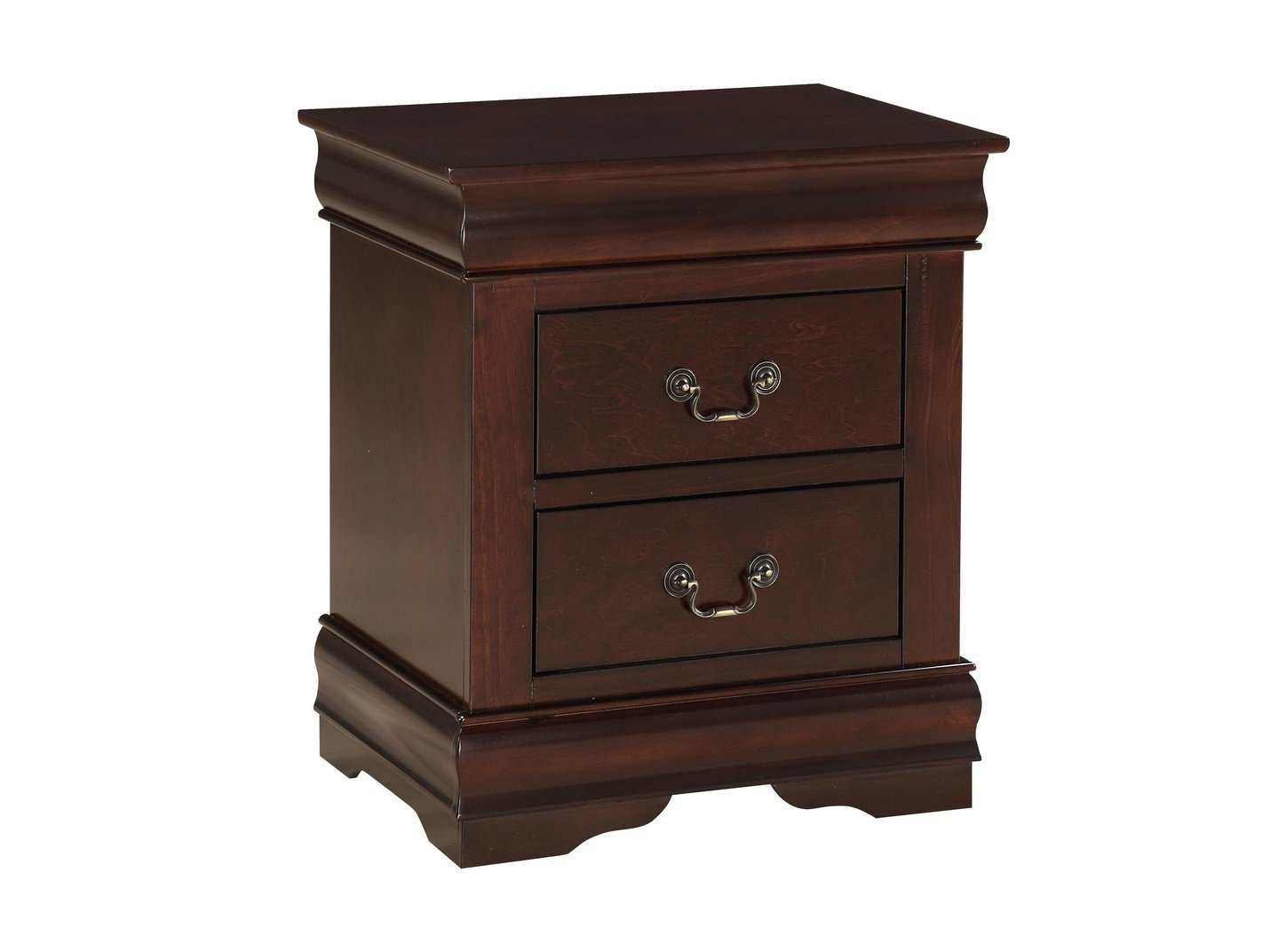 Louis Philip Cherry Nightstand - Ornate Home