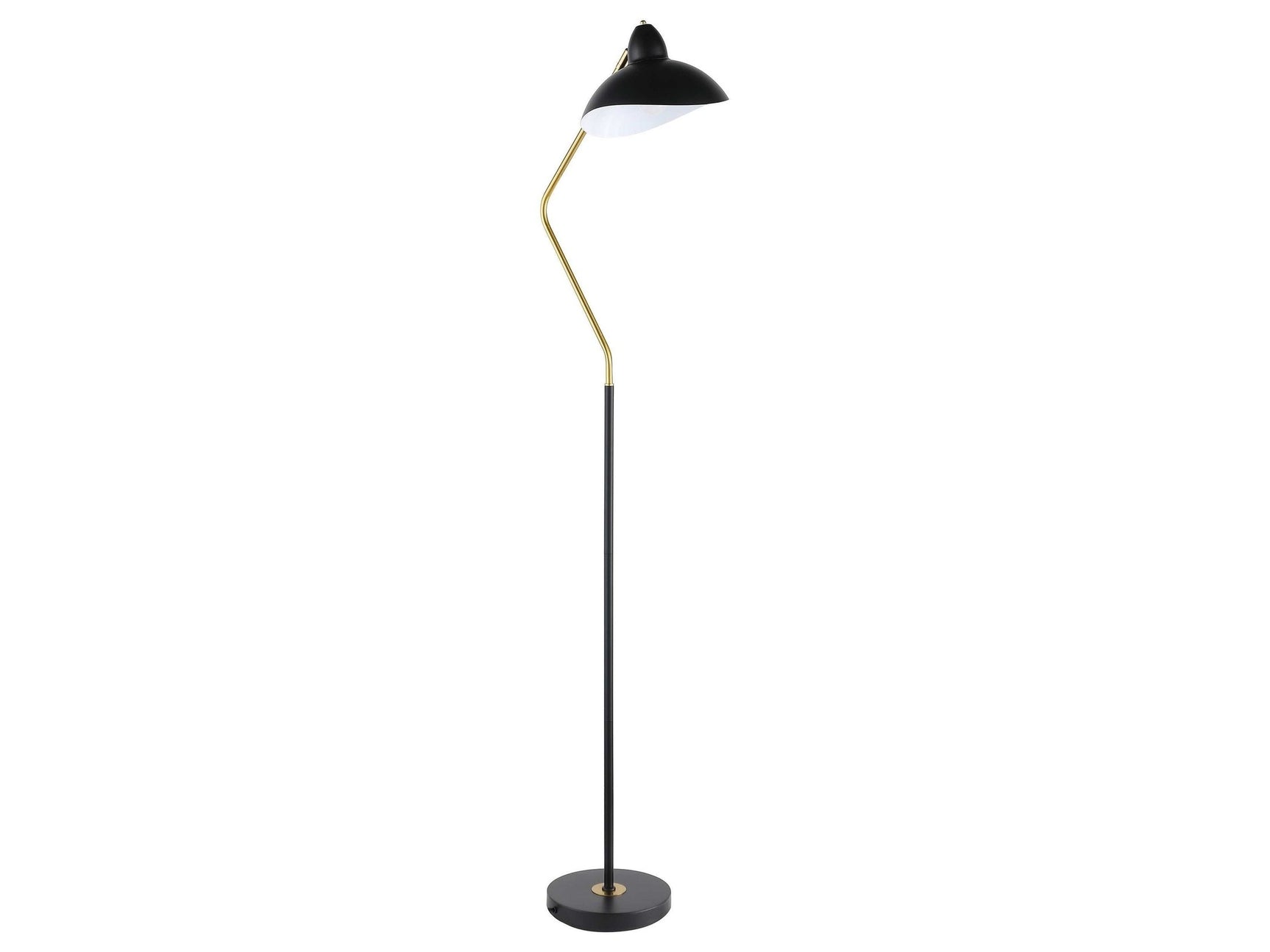 Lucien Black Floor Lamp - Ornate Home