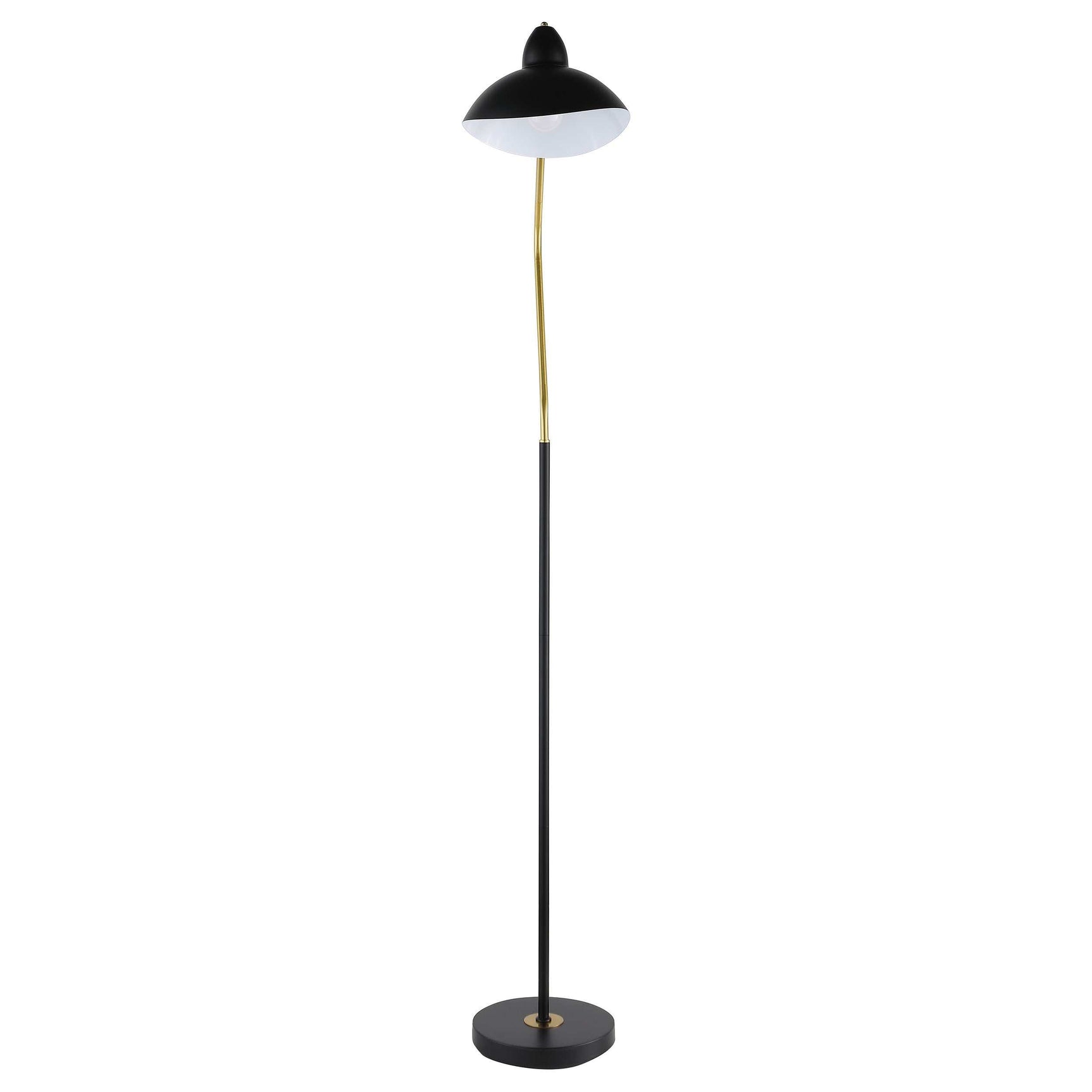 Lucien Black Floor Lamp - Ornate Home