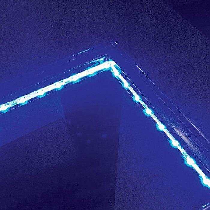 Luminar Black & White Dining Room Set / 7pc - Ornate Home