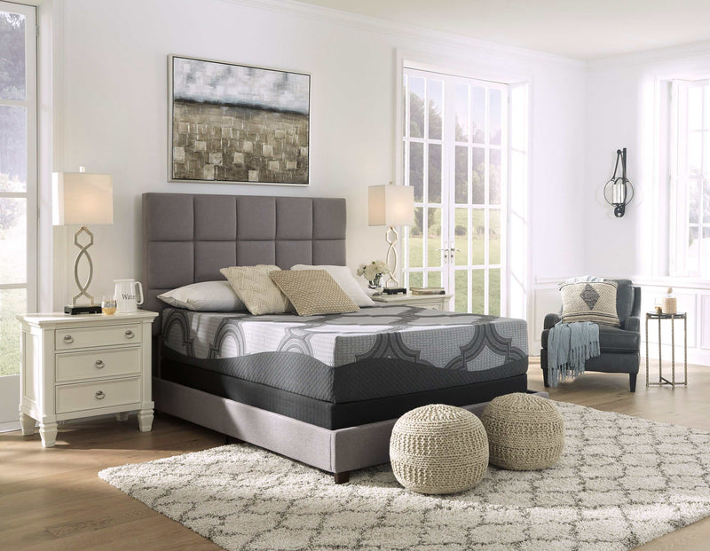 1100 Series Gray Twin XL Firm Mattress - Ornate Home