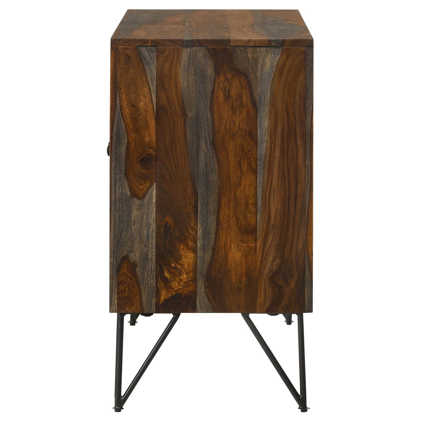 Macon Sheesham Grey Accent Cabinet - Ornate Home