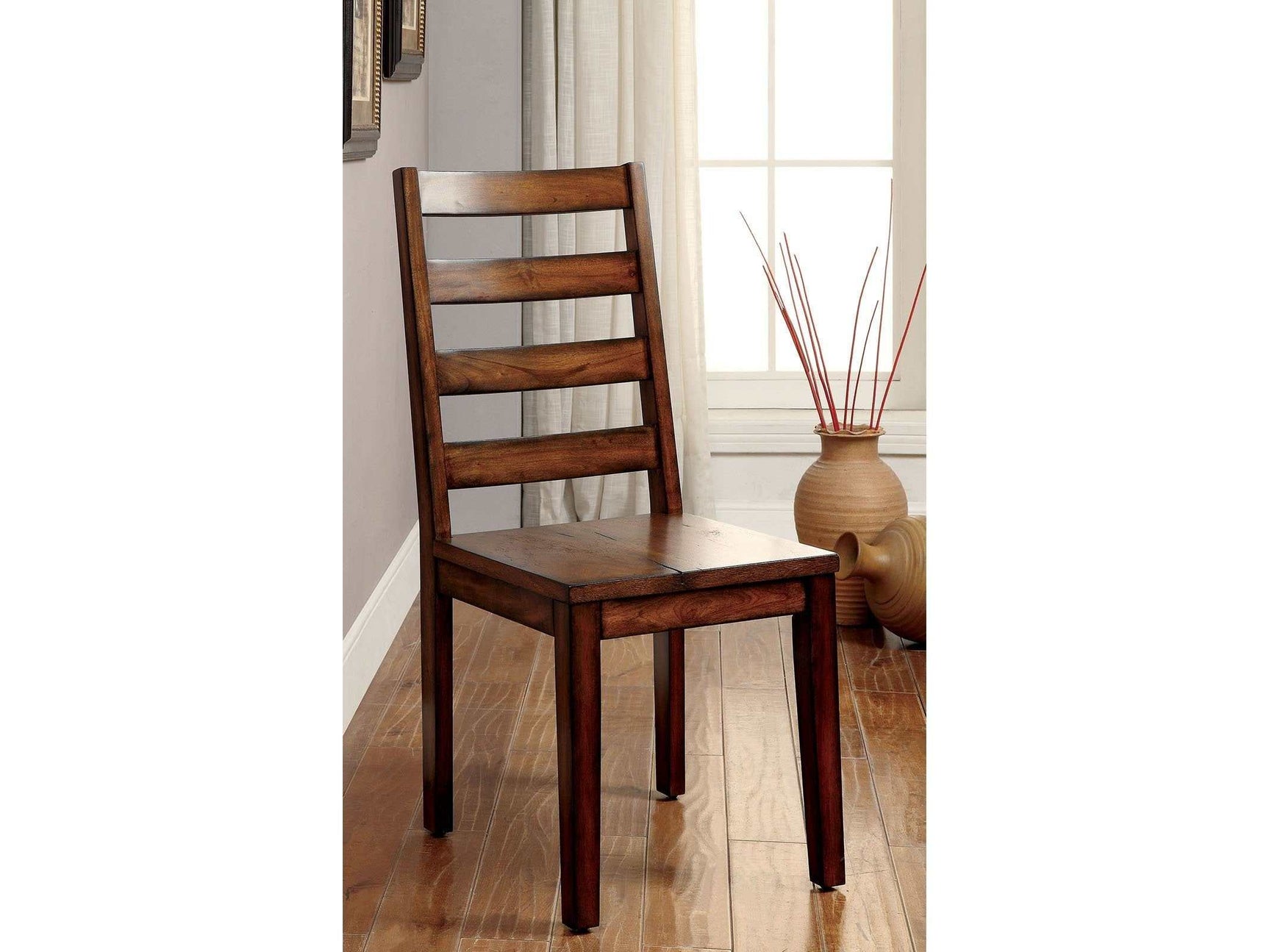 Maddison Tobacco Oak Dining Chair (Set of 2) - Ornate Home