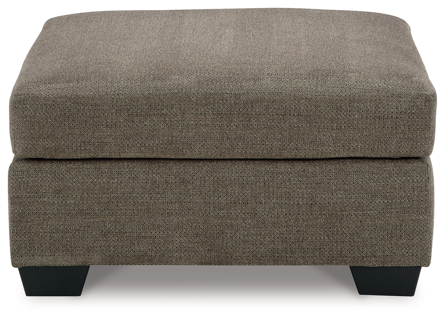 Mahoney Chocolate Oversized Accent Ottoman - Ornate Home