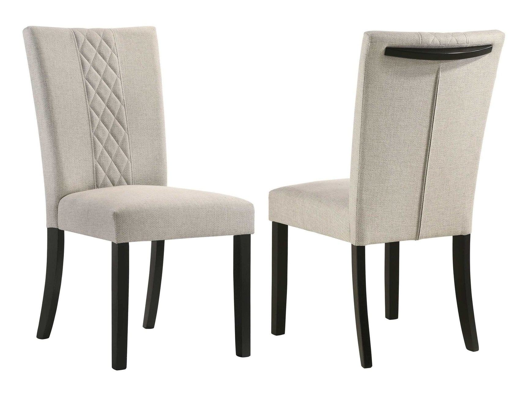 Malia Beige Side Chair - Ornate Home