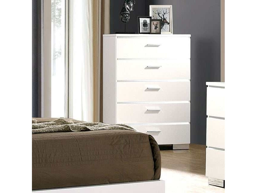 Malte White Chest - Ornate Home