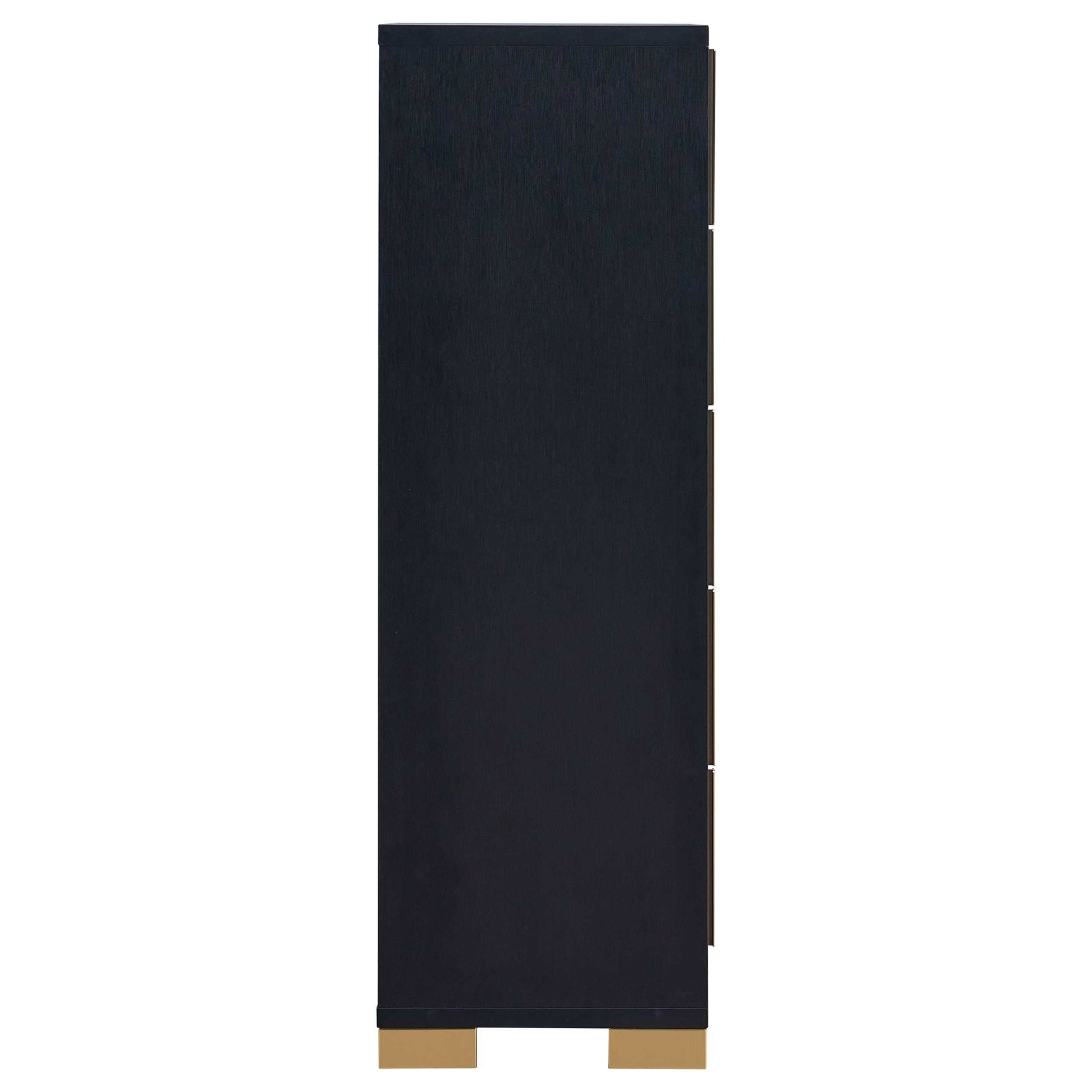 Marceline Black Full Bed 5 Pc Set - Ornate Home