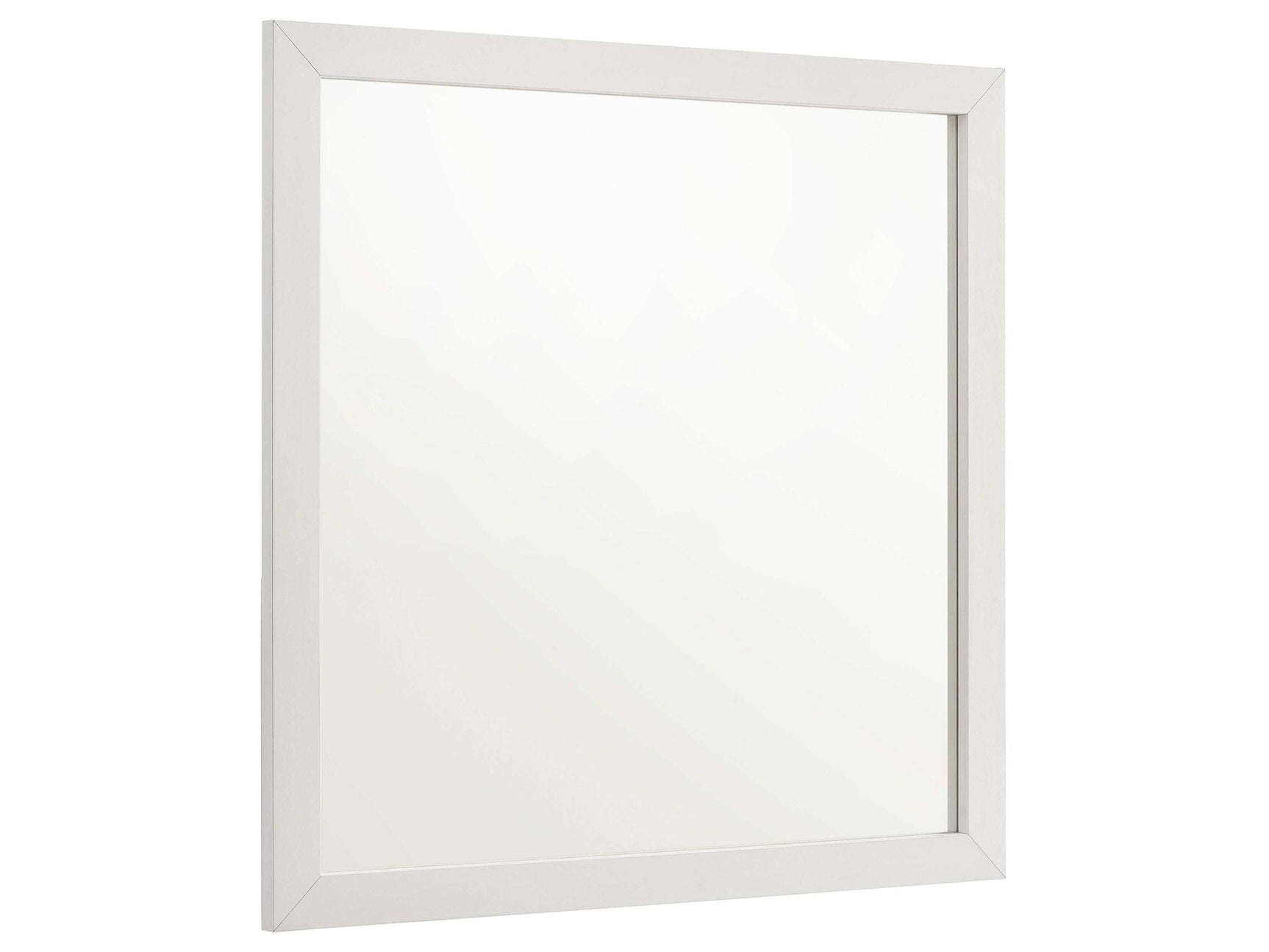 Marceline White / Gold Dresser Mirror - Ornate Home