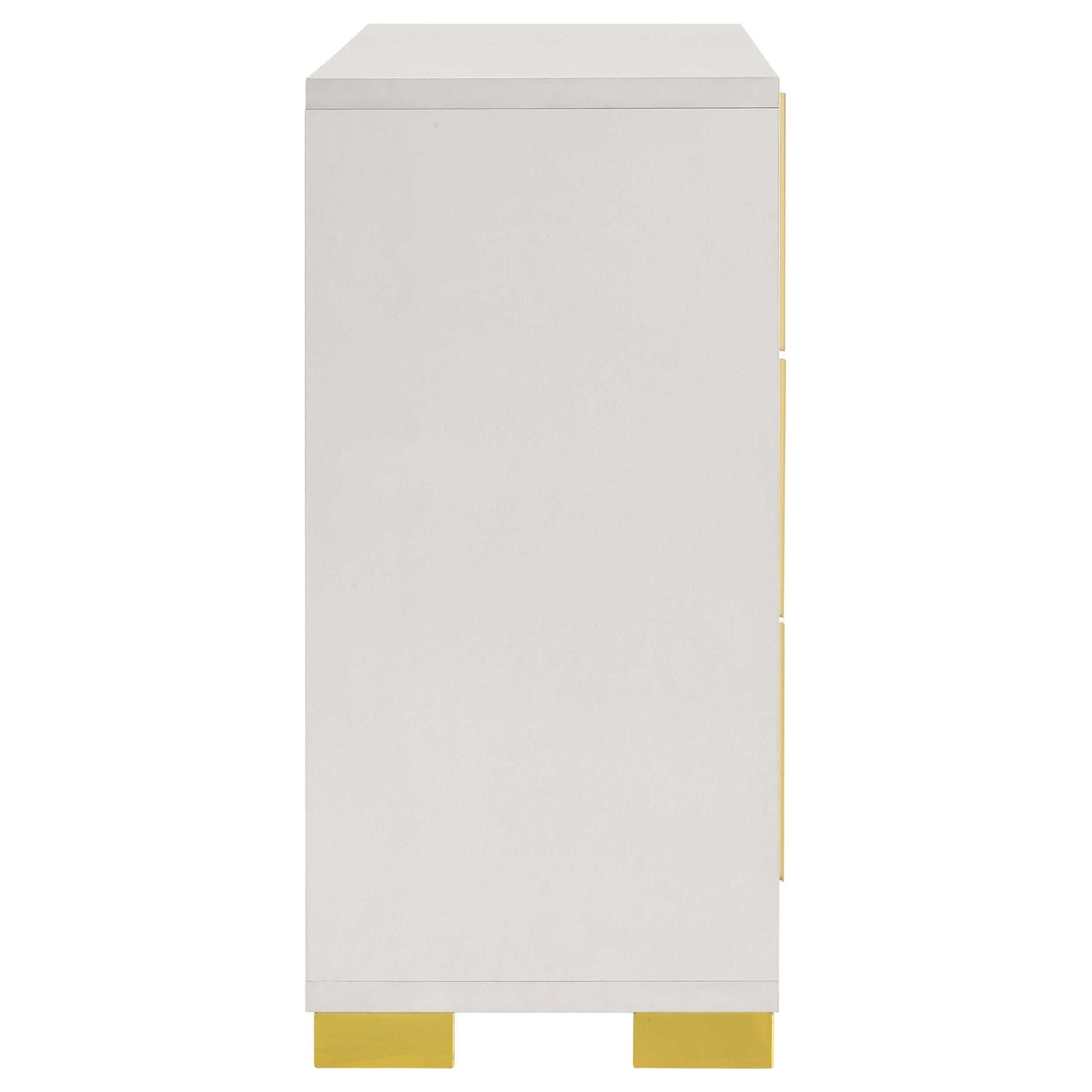 Marceline White / Gold Dresser - Ornate Home