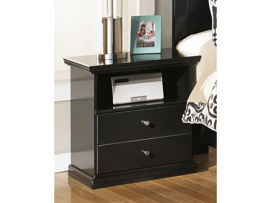 Maribel One Drawer Nightstand - Ornate Home
