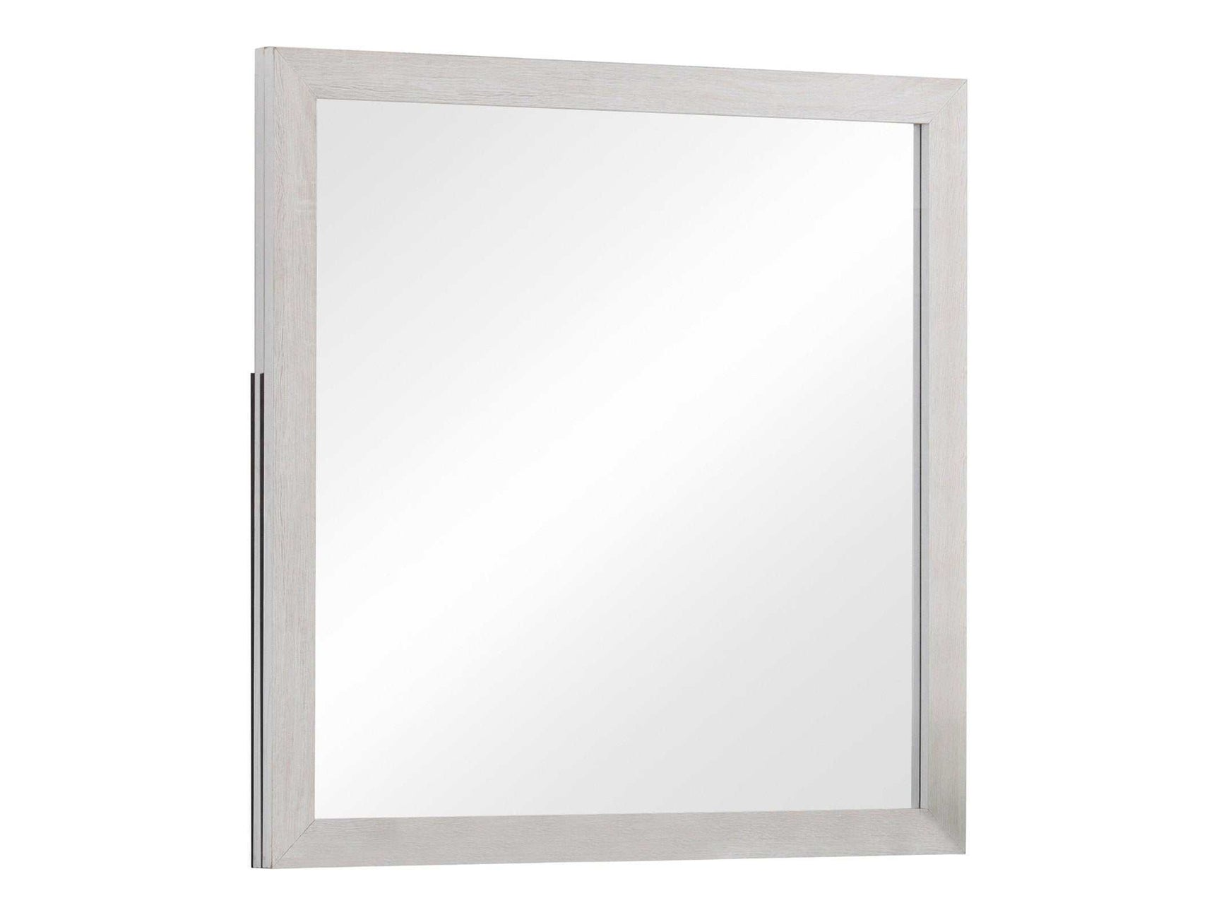 Marion Coastal White Rectangle Dresser Mirror - Ornate Home