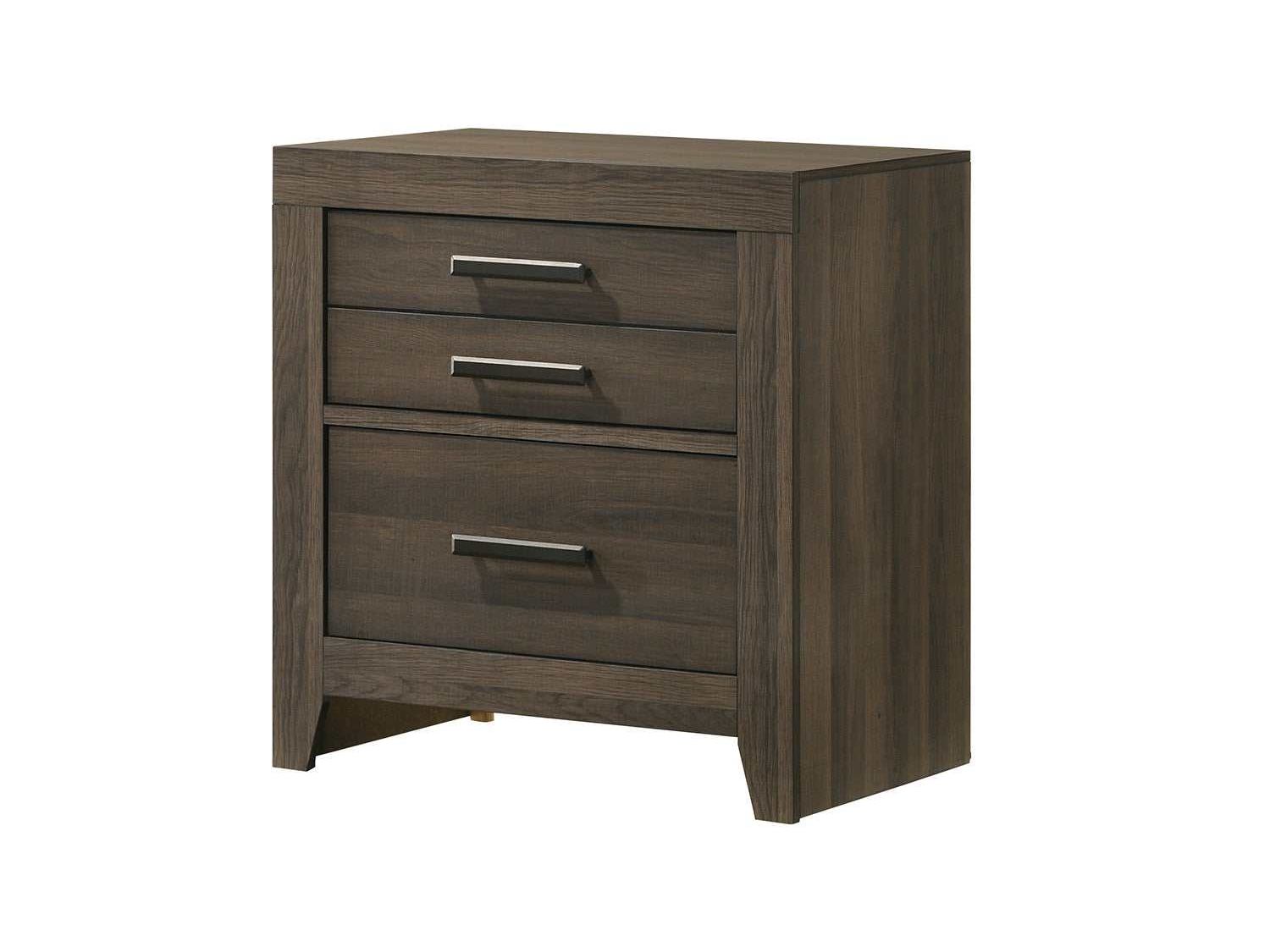 Marley Brown Nightstand - Ornate Home