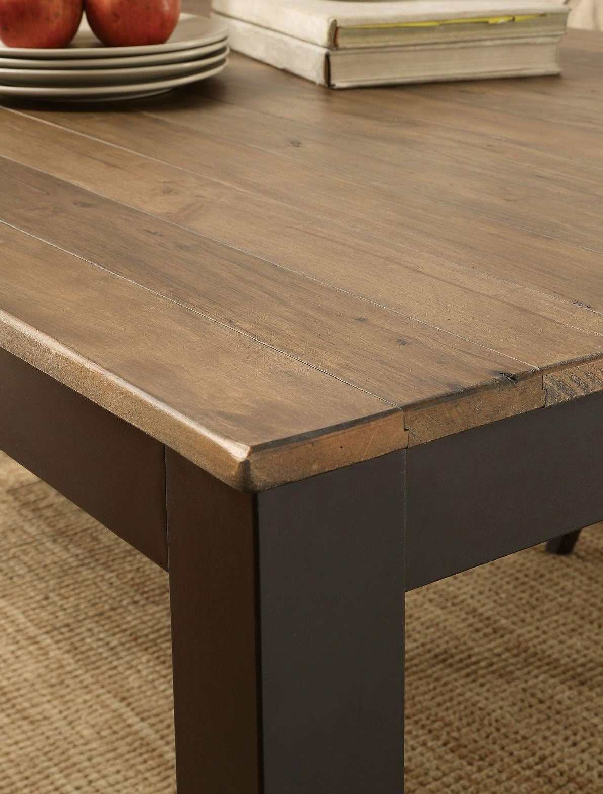 Marshall Rustic Oak Dining Table - Ornate Home